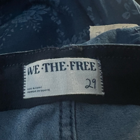 🌟FREE PEOPLE We The Free Penny Pull-On Printed Flare Jeans-Size 29 - Picture 15 of 15